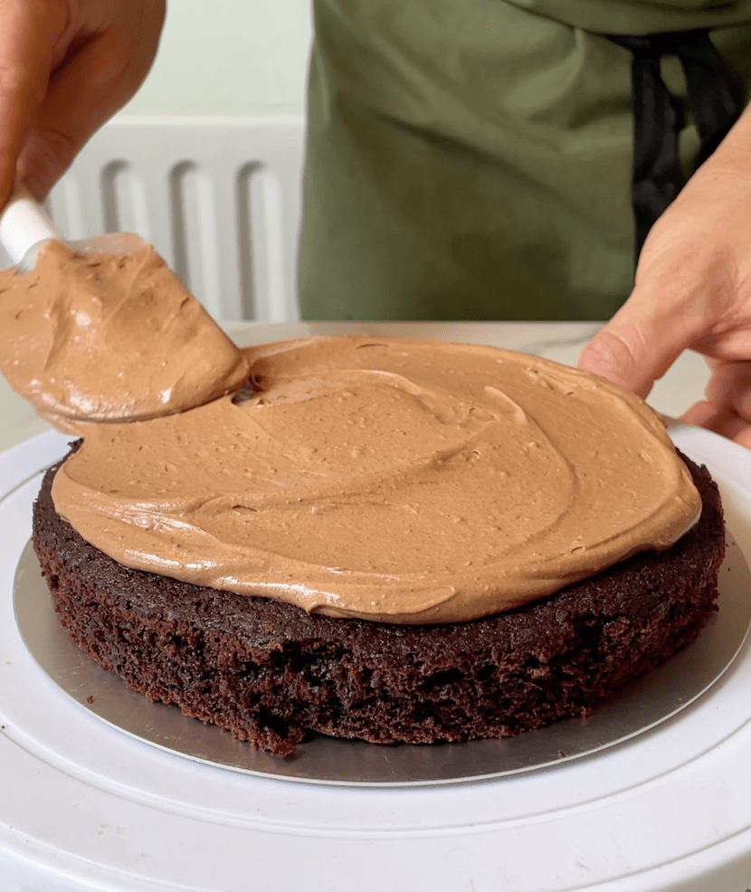 Divine chocolate cake meets espresso&nbsp;buttercream